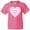 Neon Pink, variant on Inktastic Grandpa's Sweetie Pie with Pink Hearts Youth T-Shirt