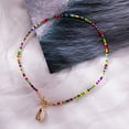 thumbnail image 4 of AYYUFE  Women Bohemian Beads Necklace with Shell Peadant Craft Beach Cowrie Sea Shell Pendant Women Beaded Chain Necklace for Party Gifts, 4 of 8