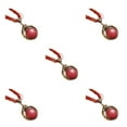 thumbnail image 1 of kurtrusly Fait à la Main Cristal Pierre Collier Cadeau pour les Femmes Collier en Alliage de Style Bohème pour les Femmes Pendentif Collier Femmes N001-Rouge 5Set, 1 of 6