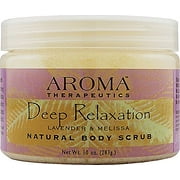 Aroma Therapeutics Deep Relaxation Natural Body Scrub - Lavender & Melissa