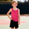 thumbnail image 3 of qucoqpe 5-Pack Toddler Girls Basic Racerback Tank Tops Lightweight Versatile Solid Comfy Sleeveless Breathable Athletic Undershirts 5PC for 1-13 Years Kids, 3 of 7