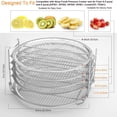 thumbnail image 2 of Soporte para olla a presión y freidora de aire Ninja Foodi, rejilla deshidratadora de acero inoxidable de calidad alimentaria, 1 paquete/juego, 6,5 8 cuartos de galón, 2 of 6