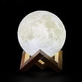 thumbnail image 4 of Lámpara de noche de luna 3d recargable #yg, 4 of 4