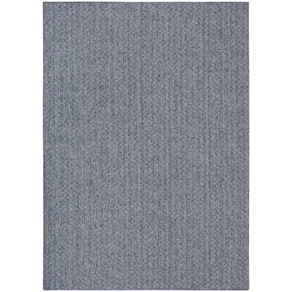 Nourison Tulum 5'3" x 7' Denim Outdoor Rug
