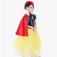 thumbnail image 4 of Vestido de Blancanieves para niñas de Halloween, vestido infantil, vestido de actuación navideña, disfraz de actuación, 4 of 6