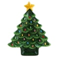 thumbnail image 4 of Mr. Christmas 8.75" Set of 4 Ceramic Nostalgic Tree Plates, 4 of 5
