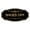 Black Gold, variant on Victorian Shoes Off Sign (Lt Gray) - Small 3" X 6"