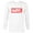 White, variant on Marvel Logo Retro 8-Bit Pixel Art Style Classic - Long Sleeve T-Shirt for Men - Customized-Athletic Heather