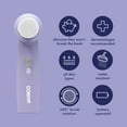 thumbnail image 4 of Conair True Glow Battery-Operated Facial Cleansing Brush, 3 Pieces, 4 of 7