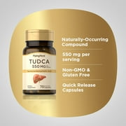 Tudca 550mg | 70 Capsules for Men and Women | Tauroursodeoxycholic Acid | by Piping Rock