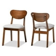 thumbnail image 2 of Baxton Studio Damara Dining Chair, Set of 2, Grey, 2 of 8