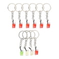 thumbnail image 3 of 10 piezas de llaveros colgantes de botella, accesorios para decorar, anilla de salto DIY Bebidas, 3 of 9