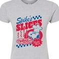 thumbnail image 3 of Peanuts - Spikes Slices - Juniors Fitted Graphic T-Shirt, 3 of 6