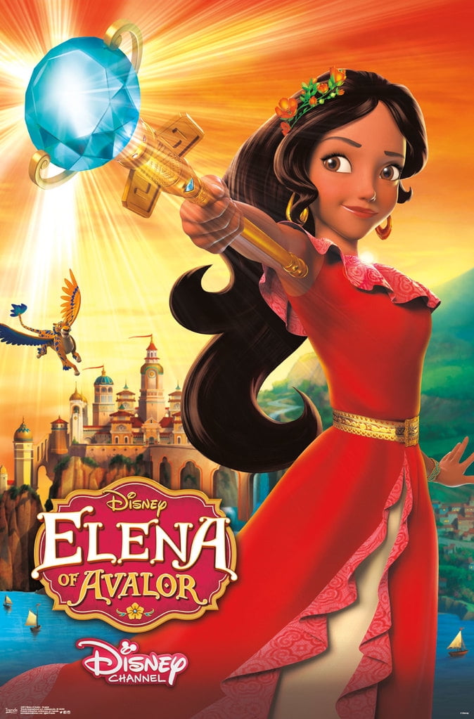 Elena of Avalor Scepter TV Show Poster 22x34 - Walmart.com - Walmart.com
