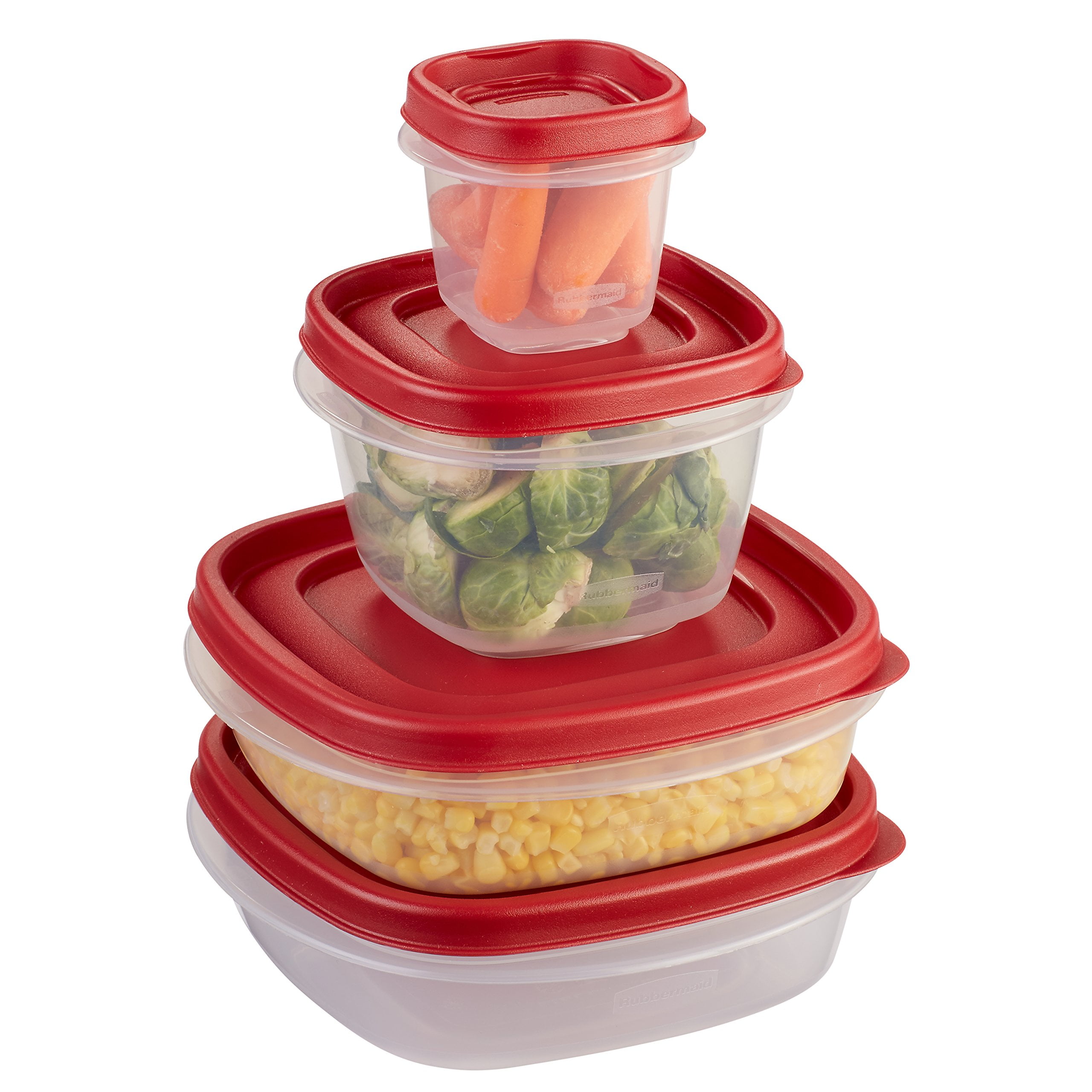 Rubbermaid 711717439723 Plastic Easy Find Food Storage Container