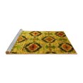 thumbnail image 2 of Ahgly Company Machine Washable Indoor Rectangle Southwestern Yellow Country Area Rugs, 5' x 7', 2 of 4