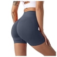 thumbnail image 4 of Women Seamless Scrunch Shorts Nylon Spandex Workout for Gym and Running, 4 of 4