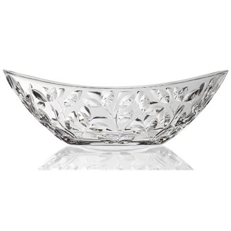 

Lorenzo Import 245850 RCR Laurus Crystal Oval Bowl