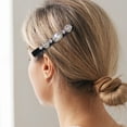 thumbnail image 2 of Clip Rhinestone Bobby Pins Hair Fancy Clips for Women Small Alligator Thin Bang, 2 of 6