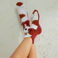thumbnail image 3 of Komoo Unisex Knit Funny Animal Socks 3D Novelty Shark Crocodile Floor Socks Wool Winter Warm Thick Casual Sock, 3 of 6