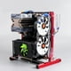 thumbnail image 3 of Plataforma de prueba de overclocking vertical con chasis abierto ATx M-ATX/ITX Asa para bastidor de chasis roja, 3 of 11