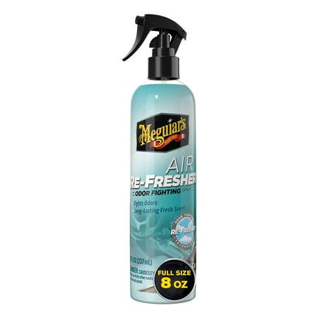 Meguiar’s Air Re-Fresher Odor Fighting Spray, New Car Scent, 8 oz.