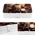thumbnail image 4 of Santa Claus Jewelry Organizer Box: PU Leather, with Removable Compartment, Portable - Jewelry Box and Organizer Box, 4 of 6