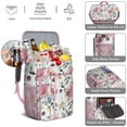 thumbnail image 5 of Rustic Farmhouse Rose and Peony Insulated Cooler Backpack, Leakproof Waterproof Lunch Backpack for Romantic Picnics, Beach Days, 5 of 6
