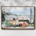 thumbnail image 2 of Holiday Vacation I - Framed Gallery Wrapped Holiday Canvas - 17 x 25 - Rosewood Frame, 2 of 8