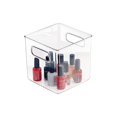 thumbnail image 3 of InterDesign 69230 Bac de Bain Transparent Linus 6 x 6 x 6 Po, Lot de 4, 3 of 4