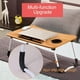 thumbnail image 2 of Mesa de cama para computadora portátil, para bandeja de servicio, soporte para computadora portátil, mesa de lectura, portátil estable, bandeja de cama con ranura para tazas, mesa multifunción Namotu MZQ-0019-1, 2 of 6