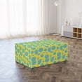 thumbnail image 3 of Melon Foldable Mattress, Abstract Halved Watermelons, 74.8" x 39.4", Mustard Cadet Blue, by Ambesonne, 3 of 6