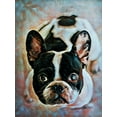 thumbnail image 2 of Aldridge, Ashley 25x32 White Modern Wood Framed Museum Art Print Titled - French Bulldog Fixation, 2 of 4