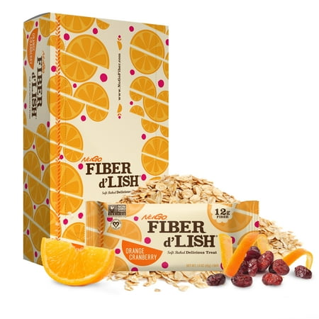 UPC 187471000064 product image for NuGo Fiber d Lish Orange Cranberry  12g High Fiber  Vegan  150 Calories  16 Coun | upcitemdb.com