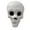White, variant on Aihimol Halloween Firepit Skull Fire Logs Human Skull Ceramic Fireproof Fire Pit Skull Log for Bonfire, Campfire, Fireplace, Firepit | Halloween Decor | for Gas, Propane, or Wood Fires