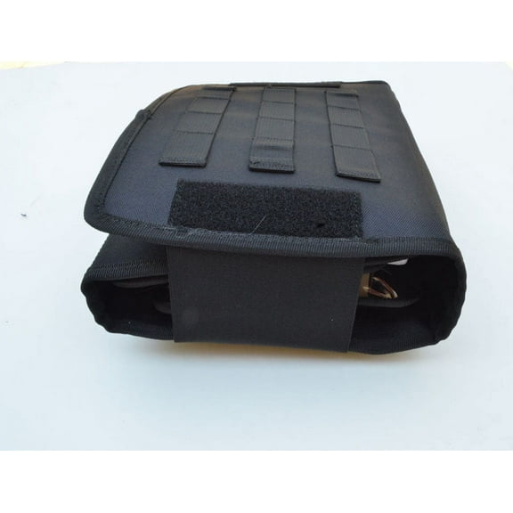 Military Molle Equipped Toiletry Bathroom Camping Travel Wash Kit Bag Black