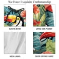 thumbnail image 4 of luoweisi Men's Beach Shorts Quick Dry Swim Trunks with Mesh Lining Toucan L, 4 of 5