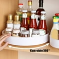 thumbnail image 4 of Bpyeka Storage Rack,Rotating Kitchen Shelf Storage Artifact Desktop Multifunctional Storage Tray Circular Turntable Suitable for Kitchen Bedroom and Other Scenes,Kitchen Decor,Home and Kitchen, 4 of 6