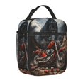 thumbnail image 2 of Black Panther Biker Lunch Bag Portable Thermal Lunch Box for Men and Women, 2 of 6