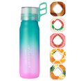 thumbnail image 3 of Botella para beber con sabor a aire de 750ml, vasos de agua con sabor a vaina, botella de agua con Infusor de frutas para viajes de acampada al aire libre, 3 of 9