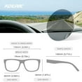 thumbnail image 3 of KDEAM Brand Large Size Design Men's Sunglasses Polarized Photochromic Oversized Sun Glasses Fashion Women Shades Male Eyewear, 3 of 23