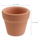 thumbnail image 5 of 10Pcs 3x3cm Pequeño Mini maceta de terracota Arcilla Cerámica Maceta Macetero Cactus Macetas suculentas Vivero Ideal para plantas Manualidades Favor de la boda, 5 of 7