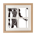 thumbnail image 1 of Anubis Antique Totem Fresque Cadre Mur Table Affichage 4 Ouvertures Image, 1 of 3