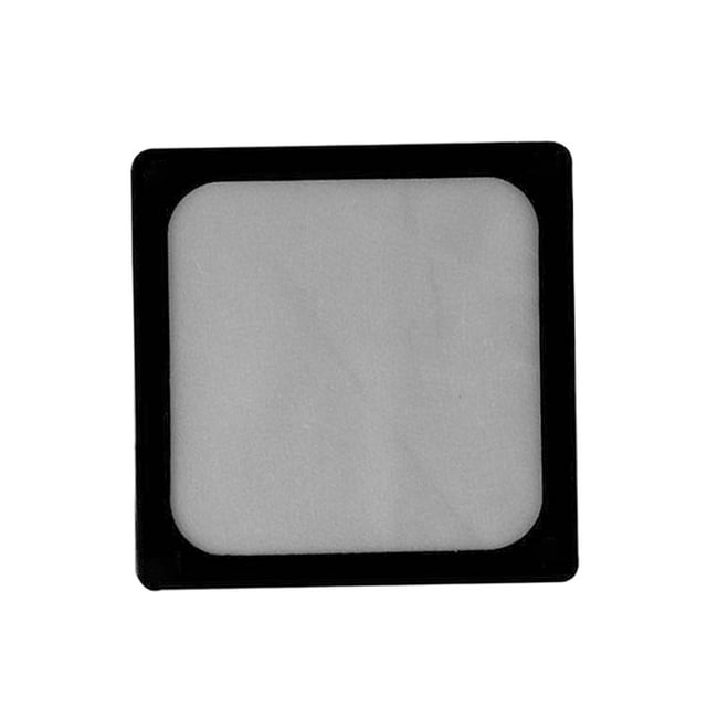 Enfriador de Filtro de Ventilador de Computadora Sunnimix Marco Magnético Negro Rejils de Cubierta de Filtro a Prueba de Polvo 8cm Sin Agujero