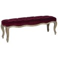 thumbnail image 2 of Safavieh Banc en Chêne Ramsey en Velours Rouge, 2 of 3