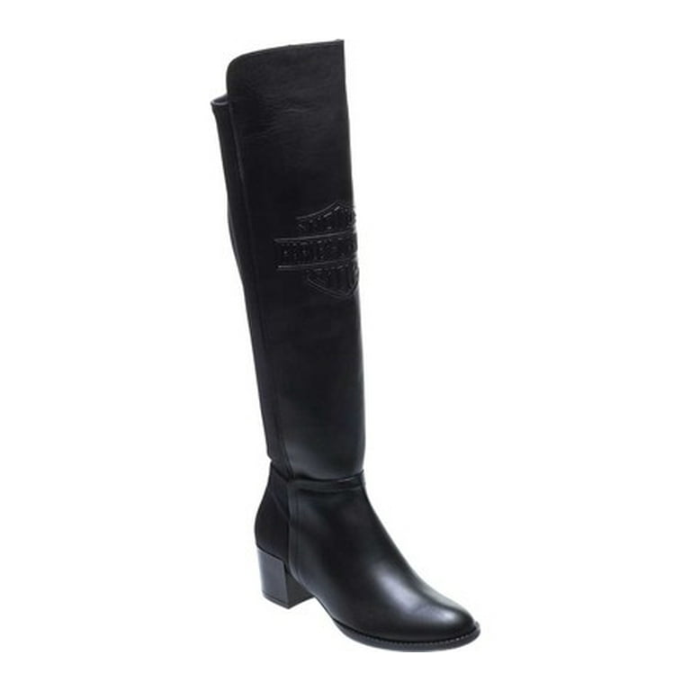 Harley davidson thigh high boots discount