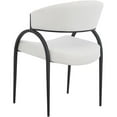 thumbnail image 2 of Meridian Furniture Privet Dining Chair, Cream (Set of 2), 2 of 6