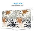 thumbnail image 3 of Bingfone Tropical Leaves Large Gaming Mouse Pad,Extended Desk Mousepad With Stitched Edges,Non-Slip Base,Water Resist Keyboard Pad For Gamer, Office & Home, 29.5 X 16 In, 3 of 9