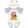 thumbnail image 3 of Inktastic Its My 1st Halloween with Cat Mouse and Pumpkin Boys or Girls Baby Bodysuit, 3 of 5