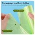 thumbnail image 6 of 100 Count Biodegradable 4-6 Gallon SmallTrash Bags,20 Liter,5 Rolls Kitchen Bathroom Bedroom Trash Can Liners, Plant-Based Leakproof Garbage Bags for Home Office Use,Multiple colors, 6 of 9